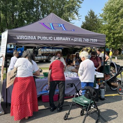 Virginia Public Library was a popular stop at AEOA’s 4th Annual Block Party.
